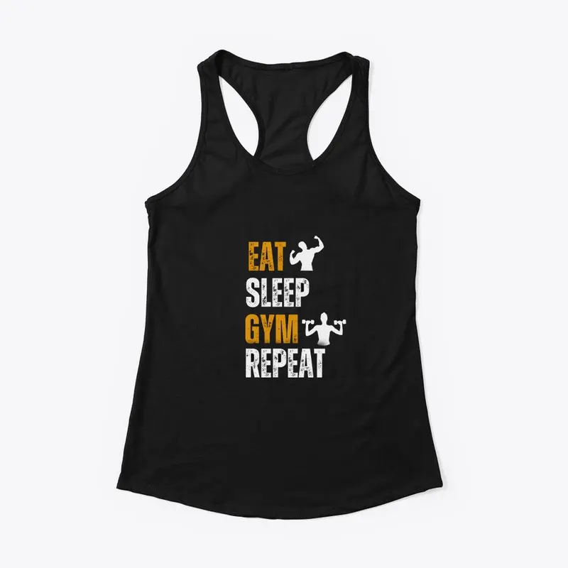 Eat Sleep Gym Repeat T-Shirt