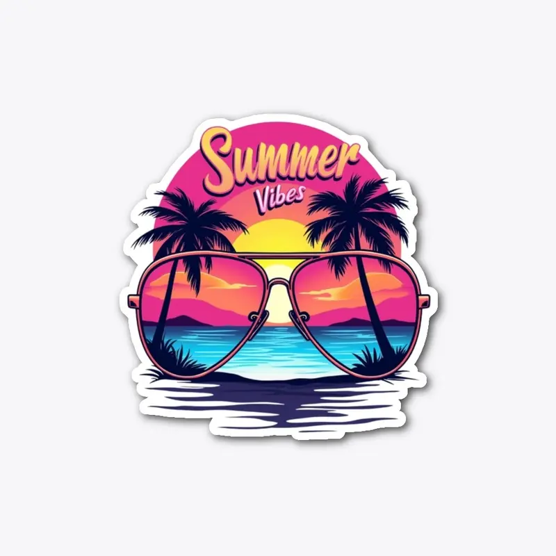 Summer Vibes 80s Beach culture