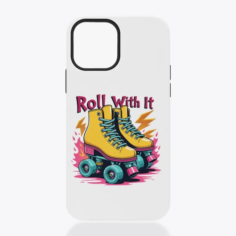 Roll With It 80s Skating Design