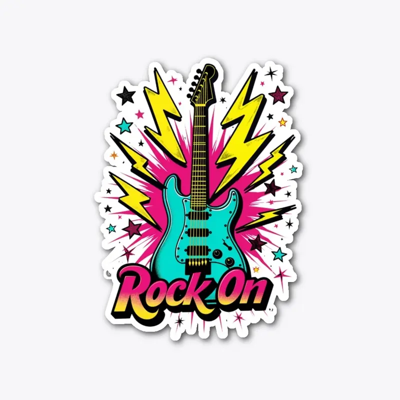 Rock On Electric Guitar